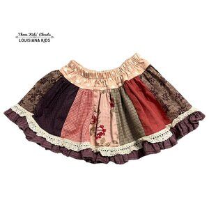Persnickety 18-24m Pretty In Pink Mixed Print Paige Skirt